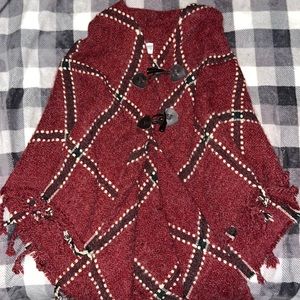 Sweater poncho